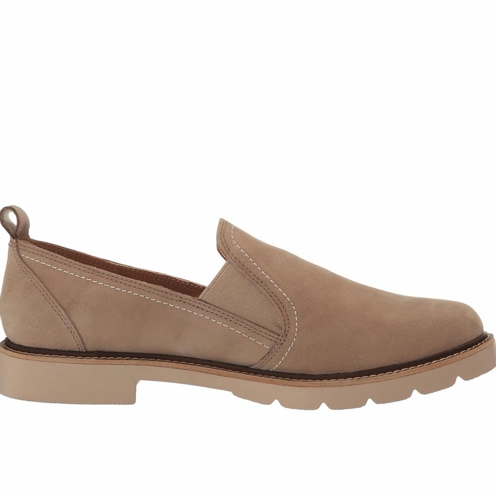 Blondo Waterproof Pheobe Leather Loafers in Sandnubuck color - Picture 3 of 5